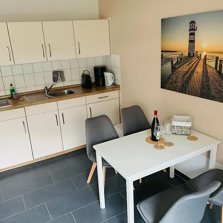Apartamento Mit Eigener Terrasse Und Panoramablick Dornum